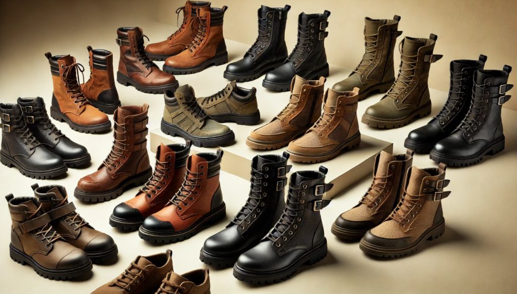 Different Types of Combat Boots