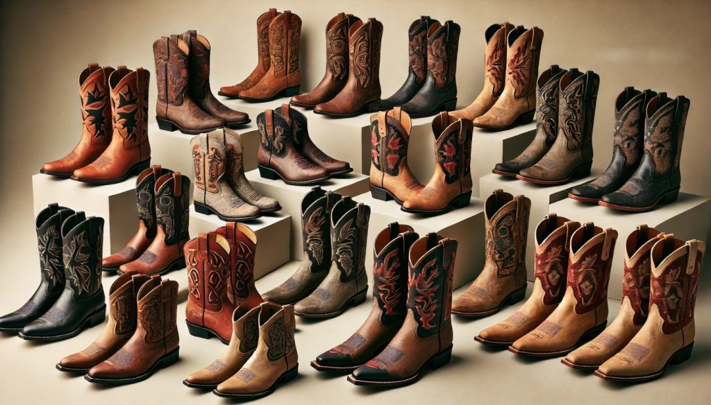 Different Types of Cowboy Boots