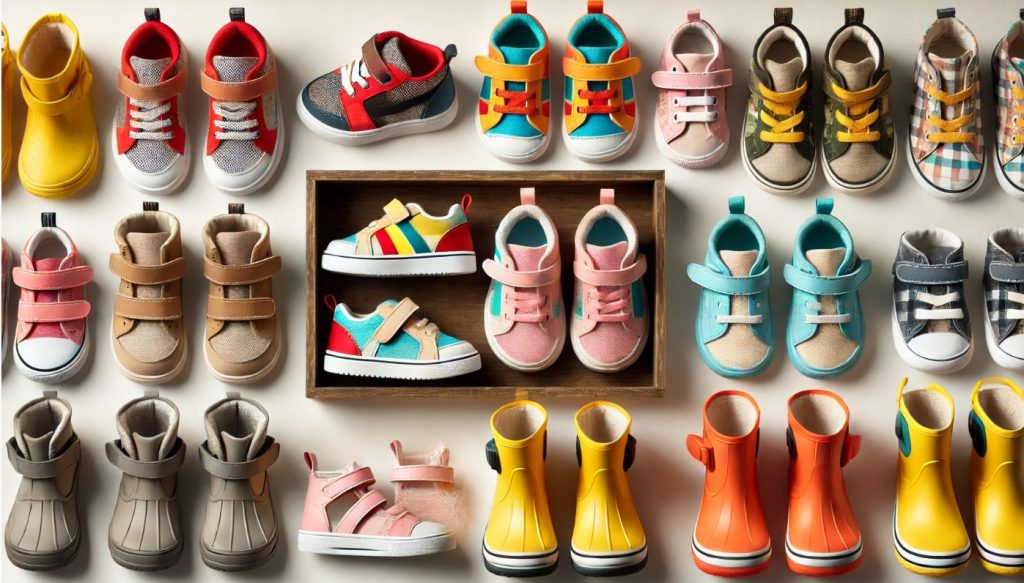 Different Types of Kids' Footwear