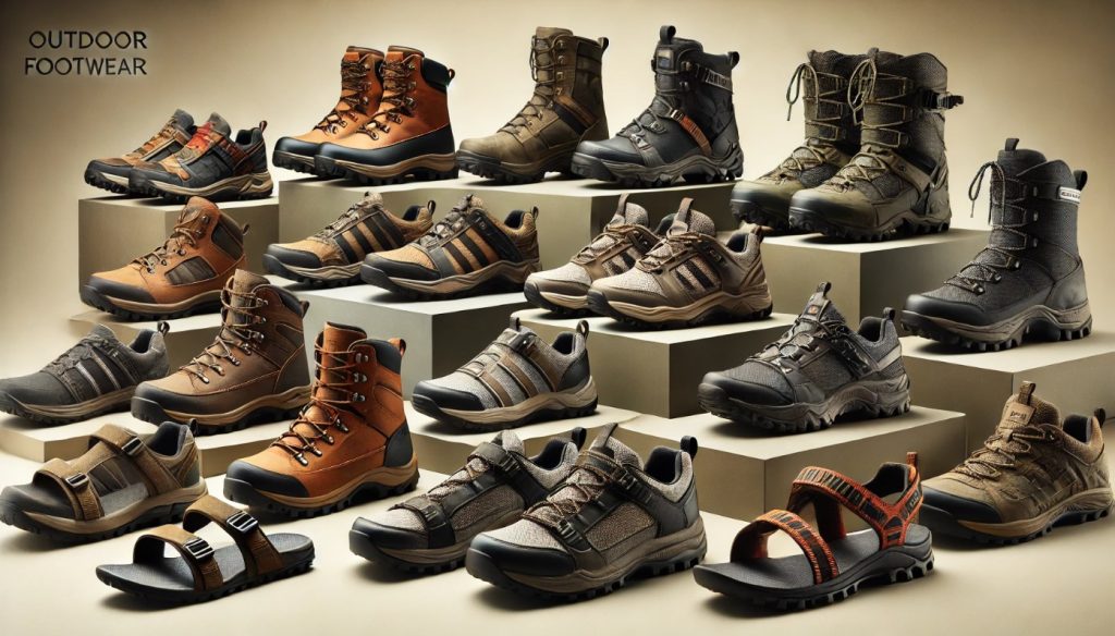 Different Types of Outdoor Footwear